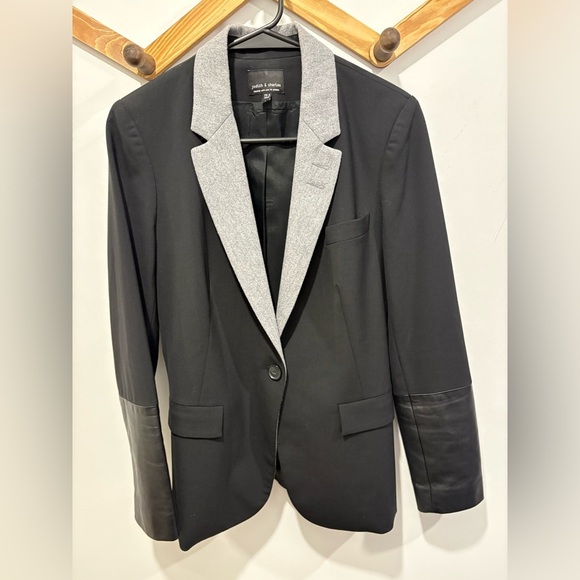 Judith and Charles BLAZER - Leather/Wool/Cotton Blend - Picture 6 of 14